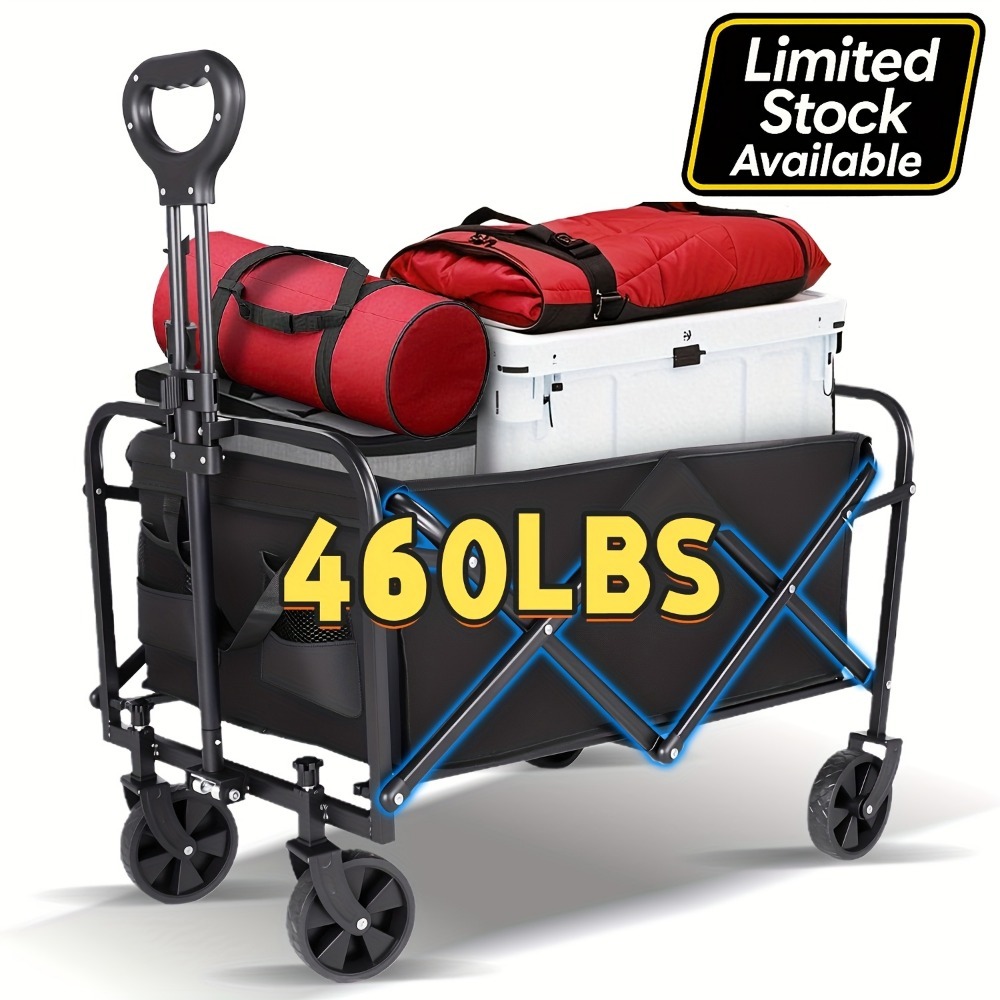 Sports Equipment Trolley - Heavy Duty Foldable Trolley All Terrain