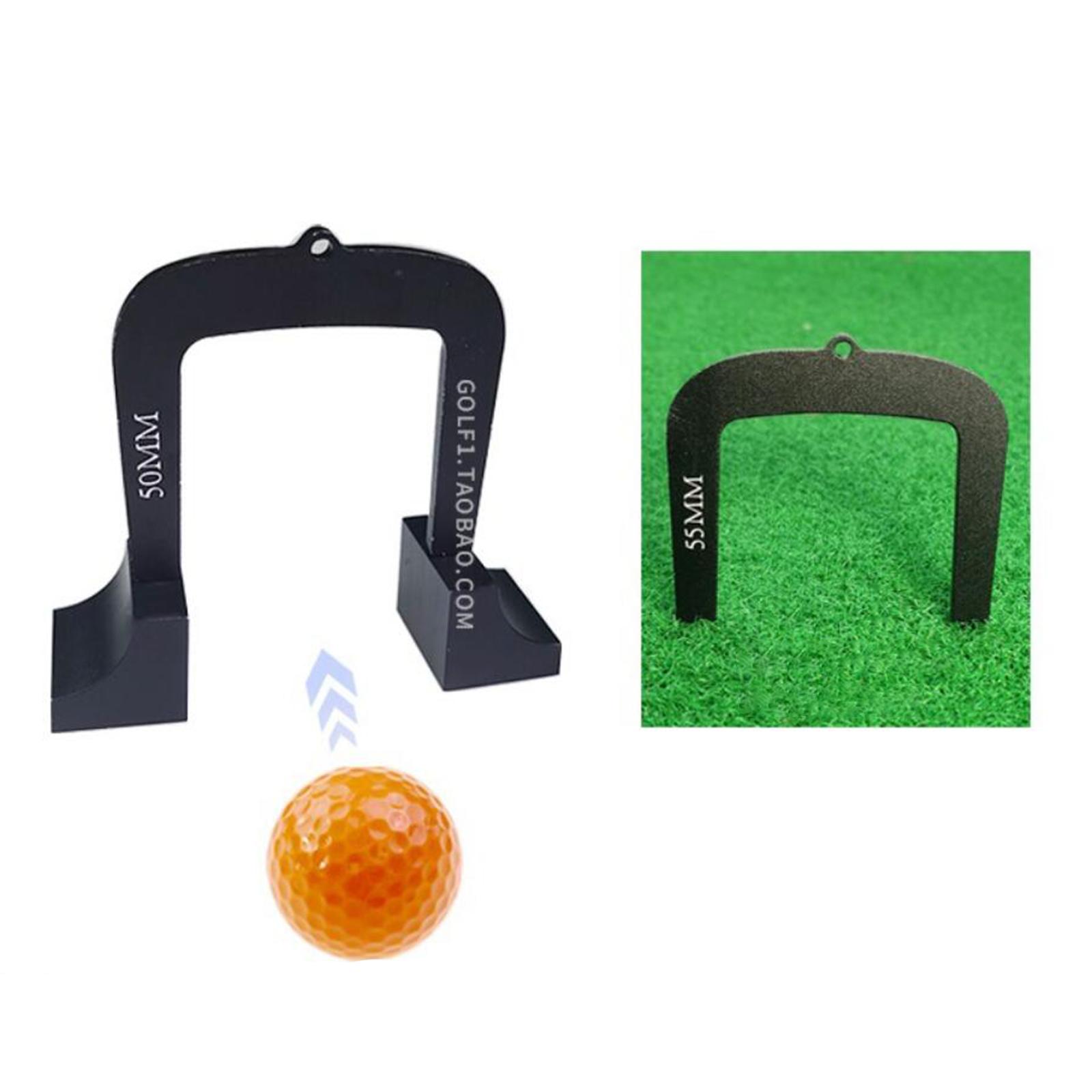 Golf Putting Mat - Lightweight Aluminum Alloy Golf Putting Gates