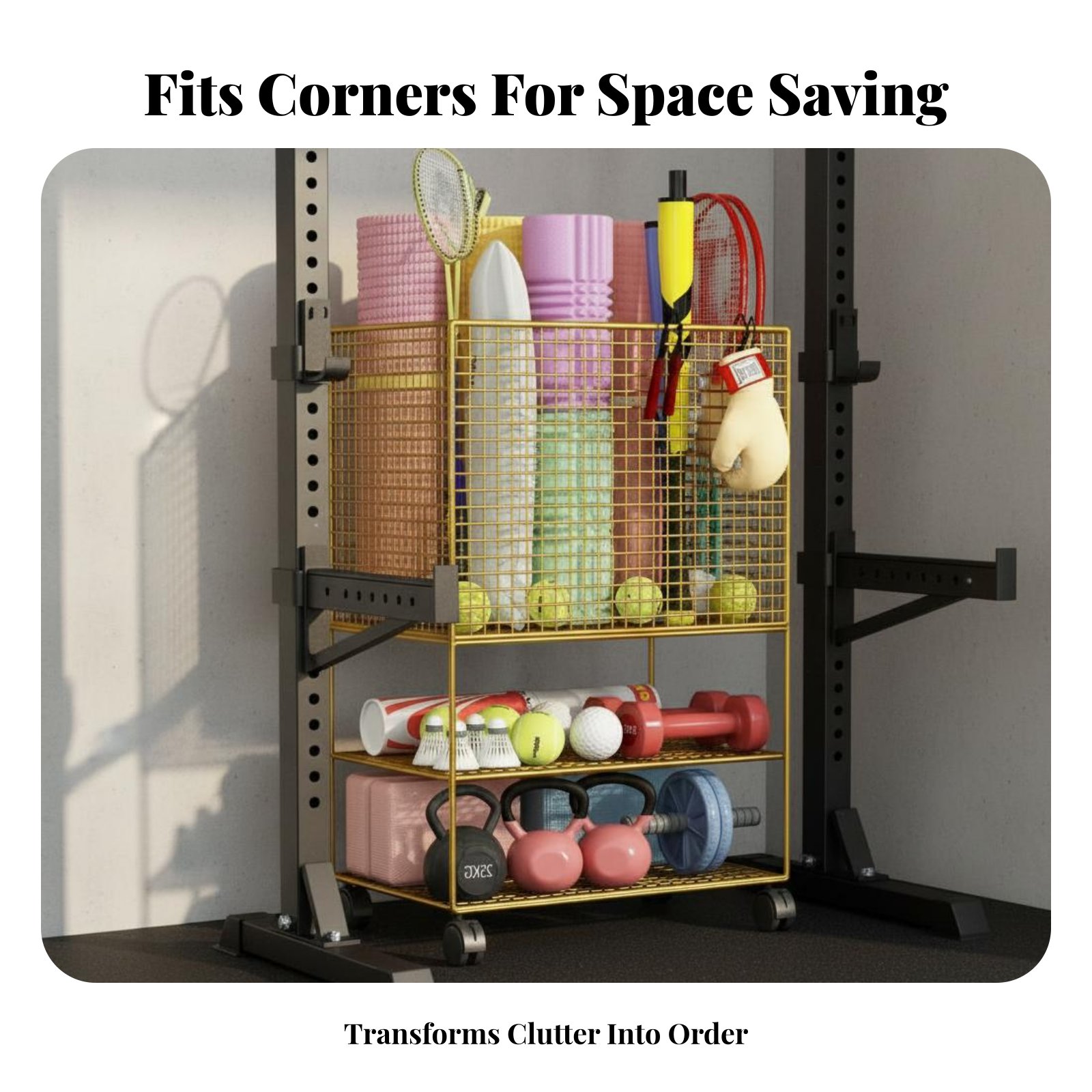 Exercise Mat Storage Rack With - đánh giá và giá Sports Equipment Trolley