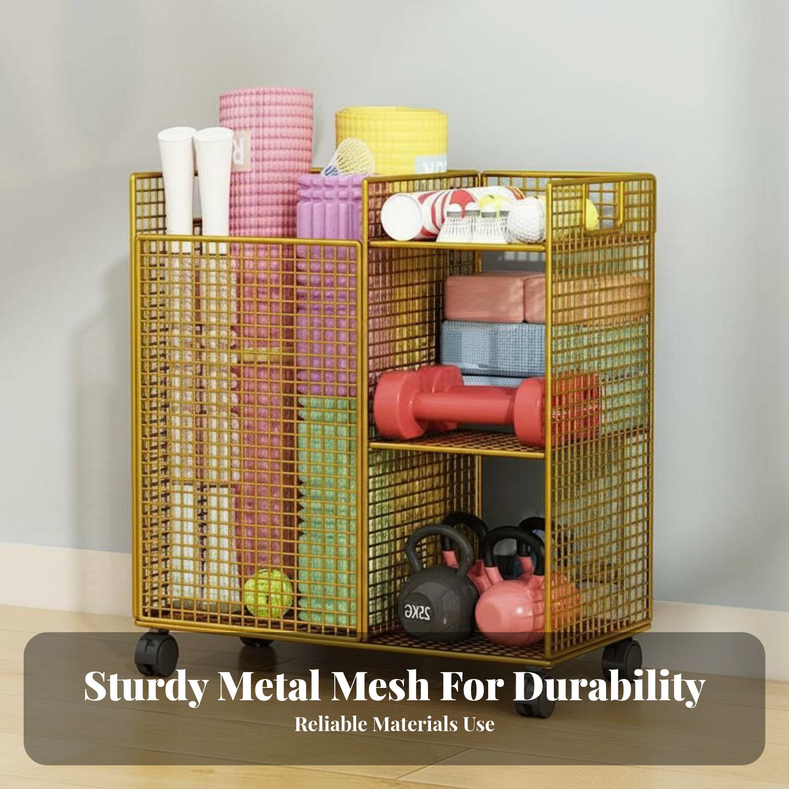 Exercise Mat Storage Rack With - đánh giá và giá Sports Equipment Trolley