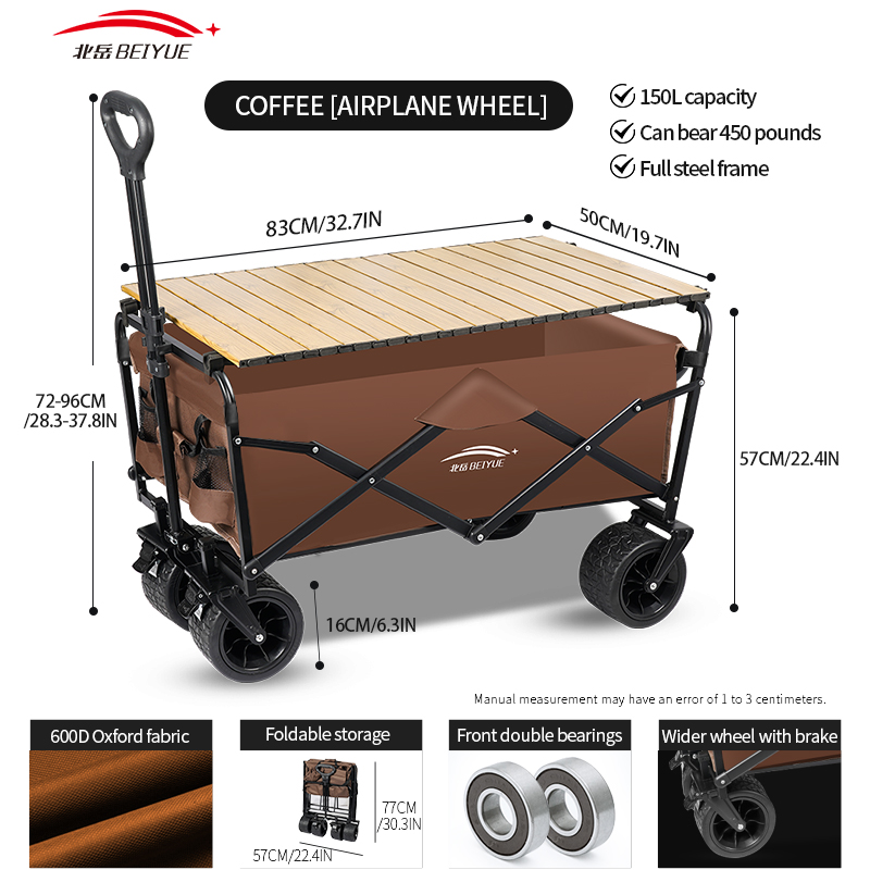 Heavy Duty Foldable Camping Wa - đánh giá và giá Sports Equipment Trolley