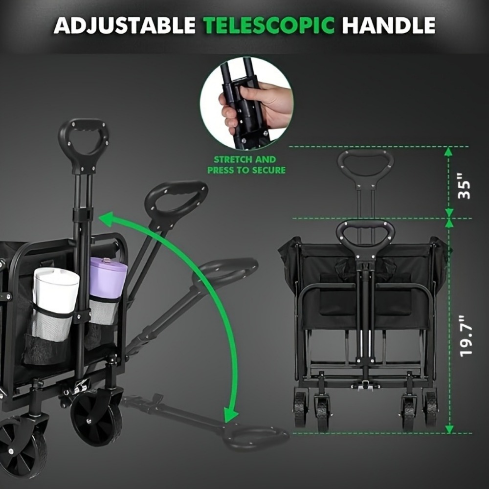 Heavy Duty Foldable Trolley Al - đánh giá và giá Sports Equipment Trolley