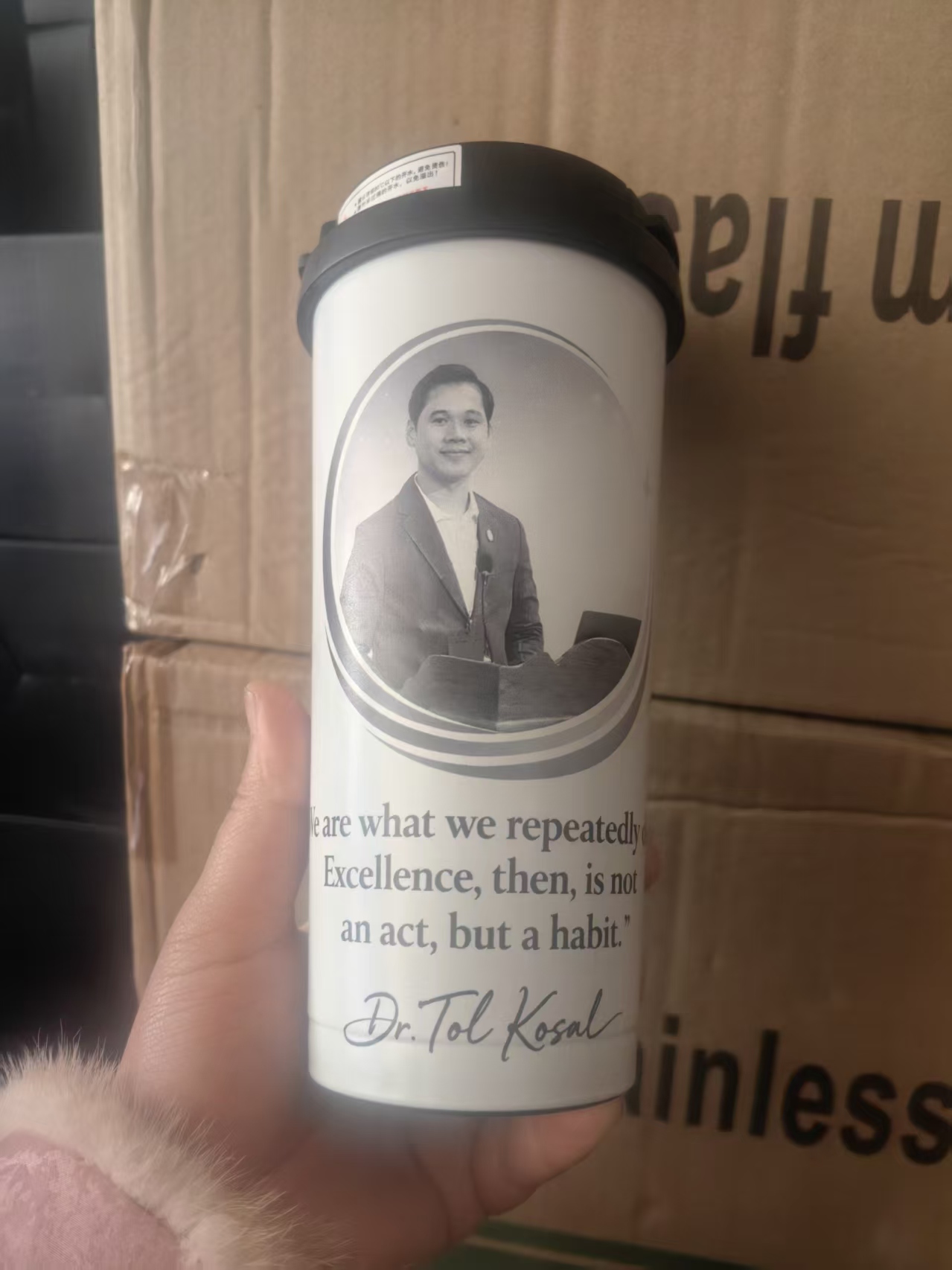 Custom Logo Name Thermos 500ML - đánh giá và giá Sports Equipment And Names