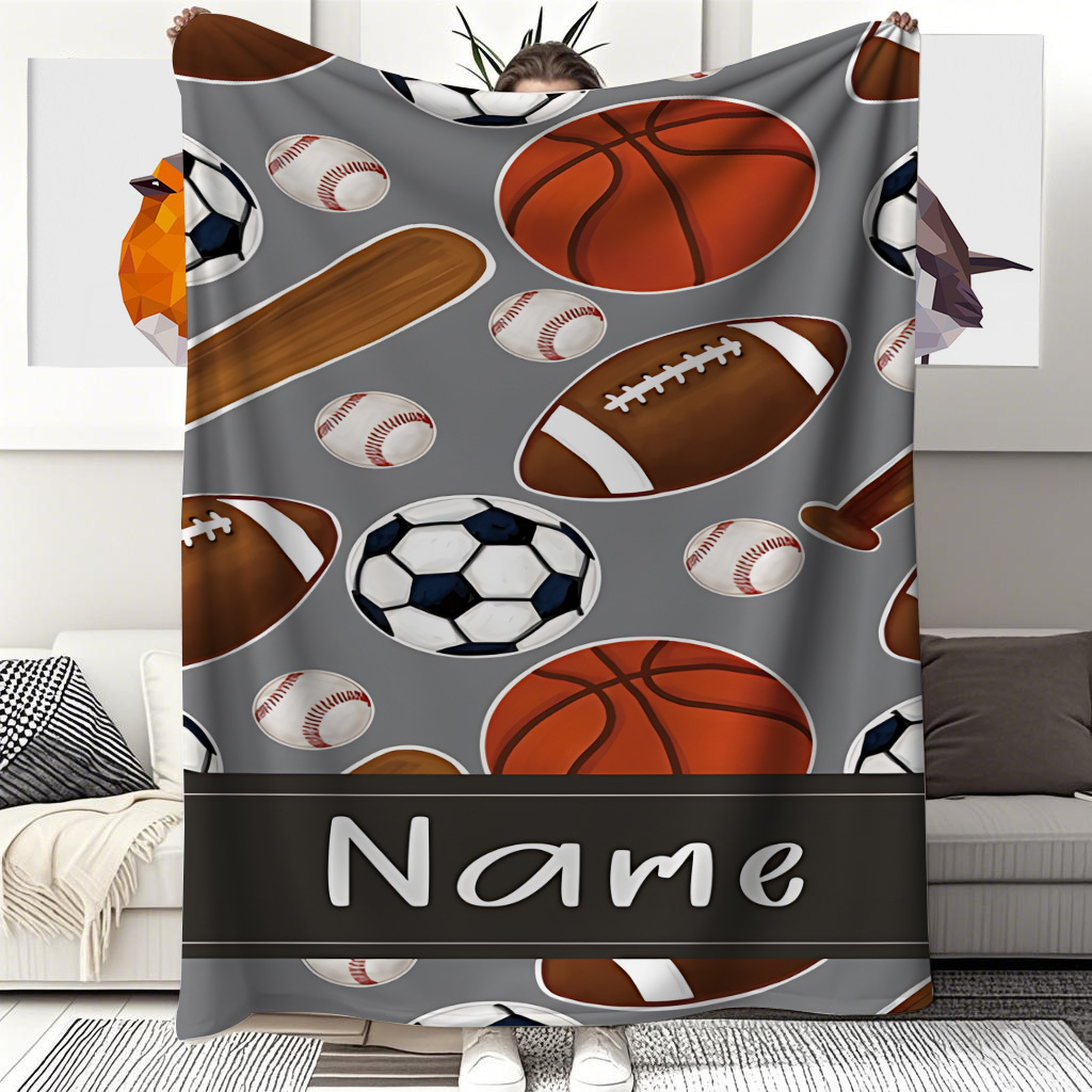 1 Custom name blanket sports e - đánh giá và giá Sports Equipment And Names
