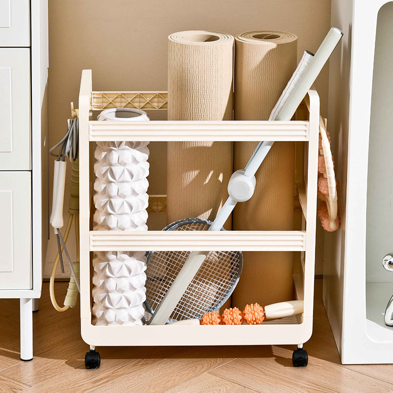 Yoga Supplies Storage Rack Mov - đánh giá và giá Sports Equipment Trolley