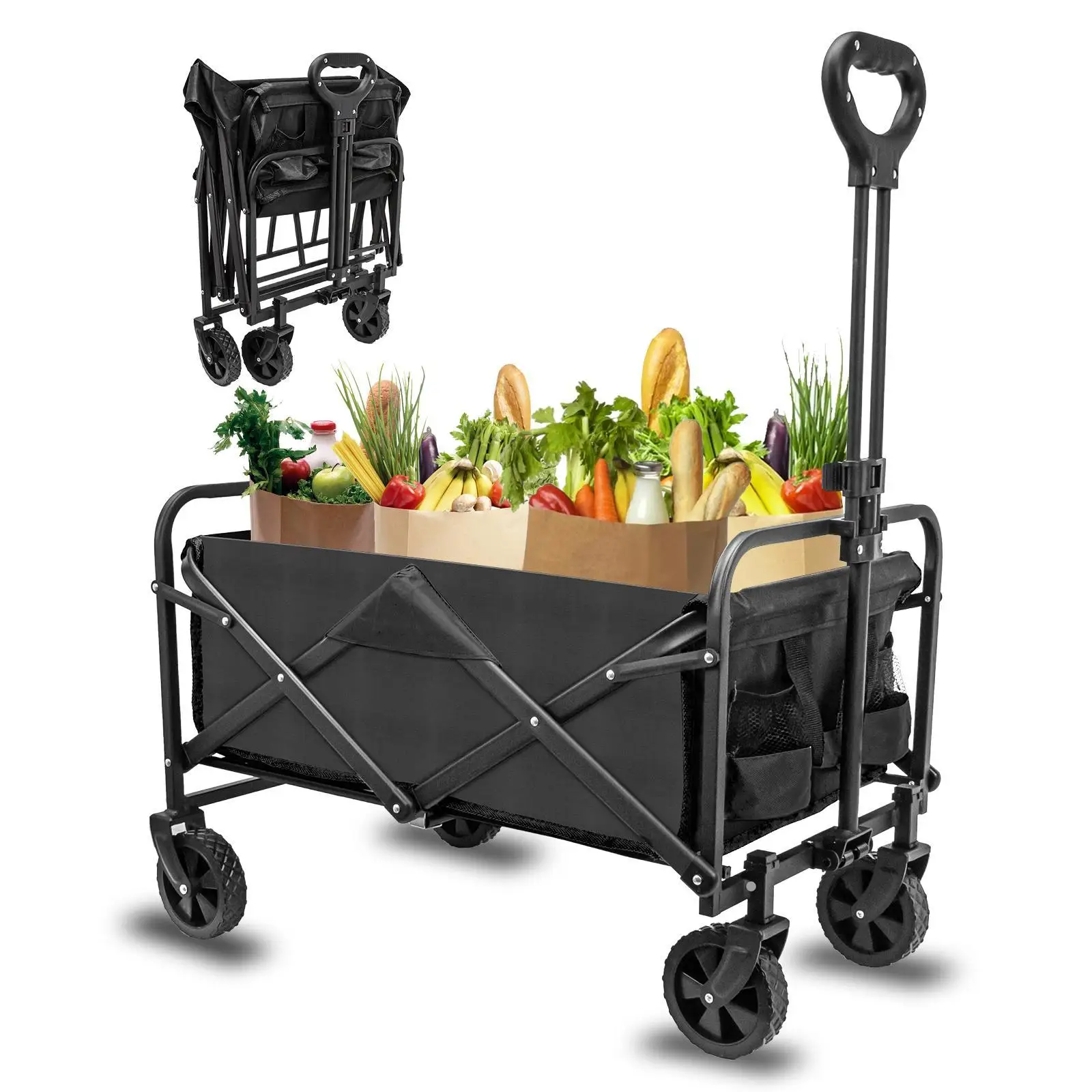 SZHLUX Heavy Duty Collapsible  - đánh giá và giá Sports Equipment Trolley