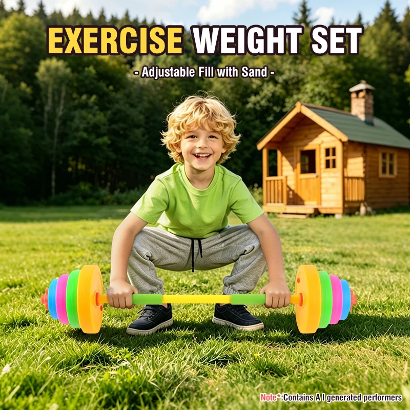 Adjustable Kids Dumbbell Barbe - đánh giá và giá Sports Equipment Kit