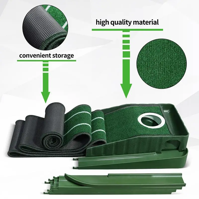 Mini Golf Green Putter Mat Por - đánh giá và giá Golf Putting Mat